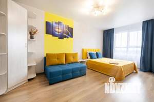 1-к квартира, посуточно, 50м2, 9/16 этаж