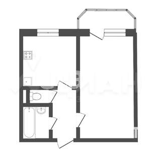 1-к квартира, на длительный срок, 35м2, 10/10 этаж