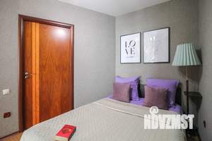 Студия квартира, посуточно, 43м2, 18/24 этаж