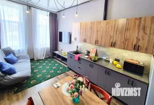 2-к квартира, посуточно, 50м2, 1/1 этаж