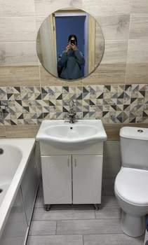 Студия квартира, на длительный срок, 24м2, 3/18 этаж