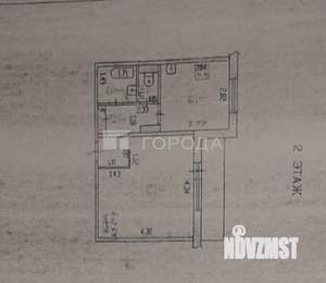 1-к квартира, вторичка, 33м2, 2/10 этаж
