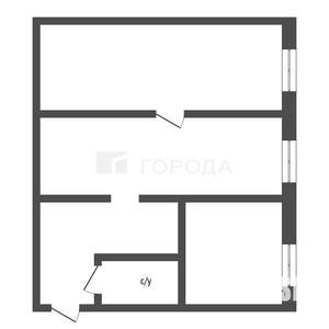 2-к квартира, вторичка, 45м2, 1/5 этаж