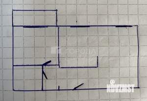 2-к квартира, вторичка, 45м2, 4/5 этаж