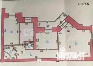 3-к квартира, вторичка, 102м2, 5/13 этаж