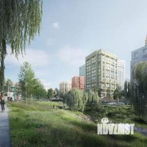 3-к квартира, строящийся дом, 73м2, 6/23 этаж