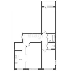 3-к квартира, вторичка, 82м2, 7/10 этаж