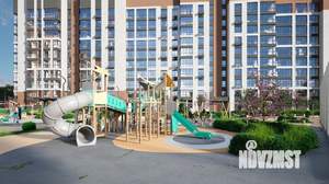 1-к квартира, строящийся дом, 38м2, 9/10 этаж