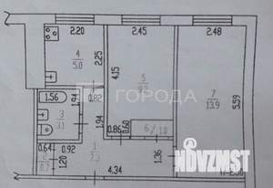 2-к квартира, вторичка, 40м2, 6/9 этаж