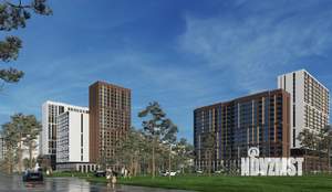 3-к квартира, строящийся дом, 87м2, 2/22 этаж