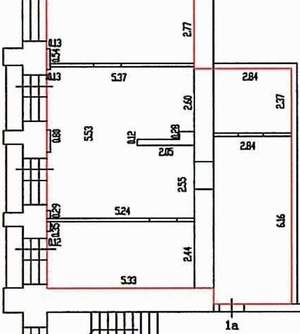 3-к квартира, вторичка, 81м2, 1/5 этаж