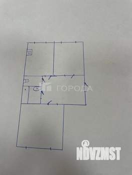 2-к квартира, вторичка, 45м2, 1/5 этаж
