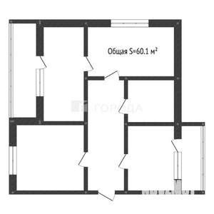 3-к квартира, вторичка, 60м2, 9/9 этаж