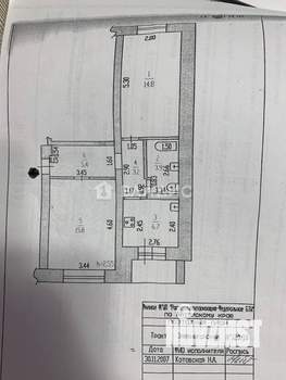 2-к квартира, вторичка, 50м2, 5/5 этаж