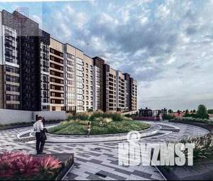 1-к квартира, строящийся дом, 37м2, 9/10 этаж