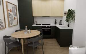 2-к квартира, строящийся дом, 77м2, 6/22 этаж