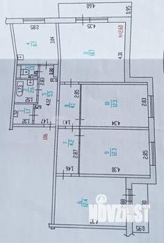 4-к квартира, вторичка, 85м2, 7/10 этаж