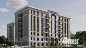 1-к квартира, строящийся дом, 56м2, 5/7 этаж