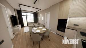 3-к квартира, сданный дом, 72м2, 17/20 этаж