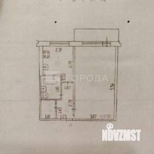 1-к квартира, вторичка, 30м2, 4/5 этаж