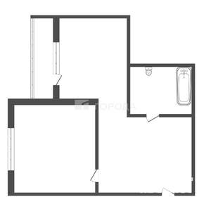 1-к квартира, вторичка, 49м2, 10/16 этаж