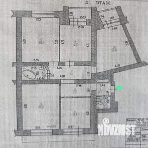 4-к квартира, вторичка, 108м2, 2/12 этаж