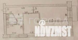3-к квартира, вторичка, 51м2, 2/5 этаж