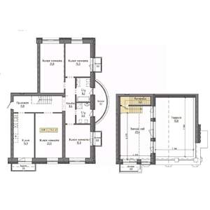 4-к квартира, строящийся дом, 203м2, 8/9 этаж