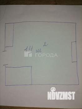 Студия квартира, вторичка, 14м2, 3/9 этаж
