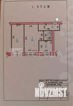 2-к квартира, вторичка, 43м2, 1/5 этаж
