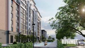 3-к квартира, строящийся дом, 76м2, 2/9 этаж