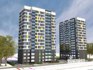 1-к квартира, строящийся дом, 51м2, 2/22 этаж