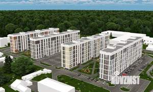2-к квартира, строящийся дом, 35м2, 7/10 этаж