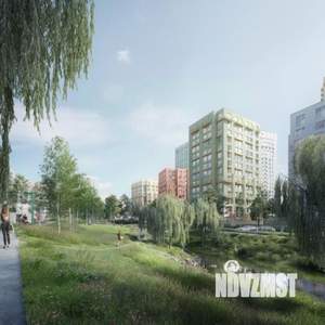 2-к квартира, строящийся дом, 55м2, 15/24 этаж