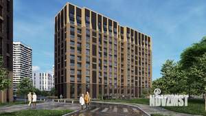 2-к квартира, строящийся дом, 60м2, 2/17 этаж