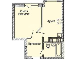 1-к квартира, вторичка, 32м2, 1/5 этаж