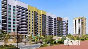 2-к квартира, строящийся дом, 54м2, 7/10 этаж