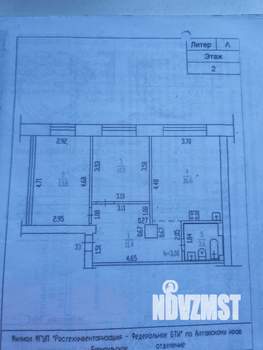 2-к квартира, вторичка, 56м2, 2/5 этаж