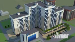 1-к квартира, строящийся дом, 50м2, 1/11 этаж