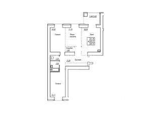 4-к квартира, вторичка, 85м2, 11/12 этаж