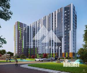 2-к квартира, строящийся дом, 56м2, 13/16 этаж