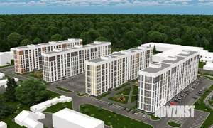 2-к квартира, строящийся дом, 45м2, 5/10 этаж