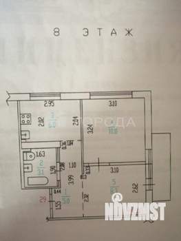 2-к квартира, вторичка, 35м2, 8/9 этаж