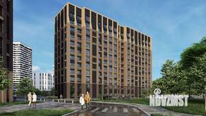 3-к квартира, строящийся дом, 76м2, 17/17 этаж