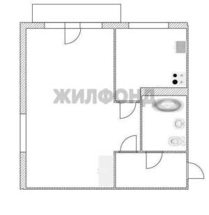 1-к квартира, вторичка, 30м2, 2/3 этаж