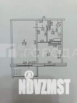 1-к квартира, вторичка, 37м2, 10/14 этаж