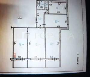 4-к квартира, вторичка, 71м2, 1/9 этаж