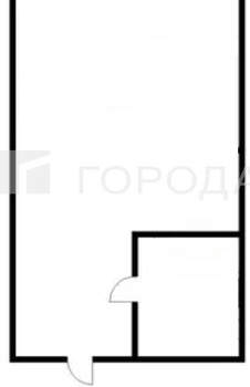 Студия квартира, вторичка, 28м2, 6/6 этаж