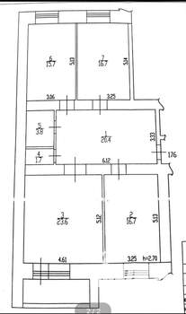 3-к квартира, вторичка, 99м2, 2/10 этаж