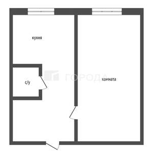 1-к квартира, вторичка, 30м2, 7/9 этаж